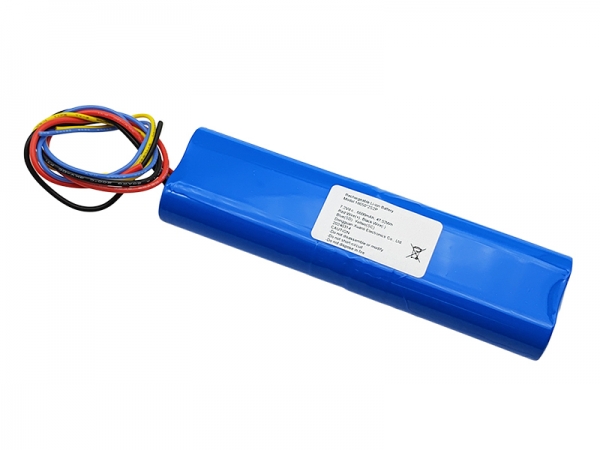 7.2V 6600mAh 18650 通訊鋰電池|2S2P鋰電池-四根線